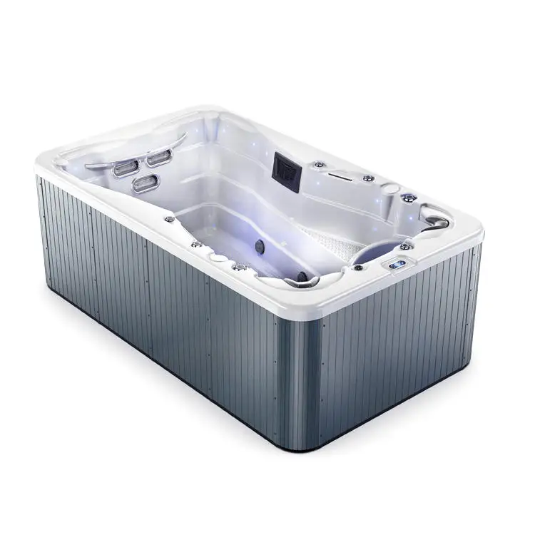 high quality big spa manufacturer swim spa whirlpool 3 person outdoor smart jacuzzier pool swim spa pool