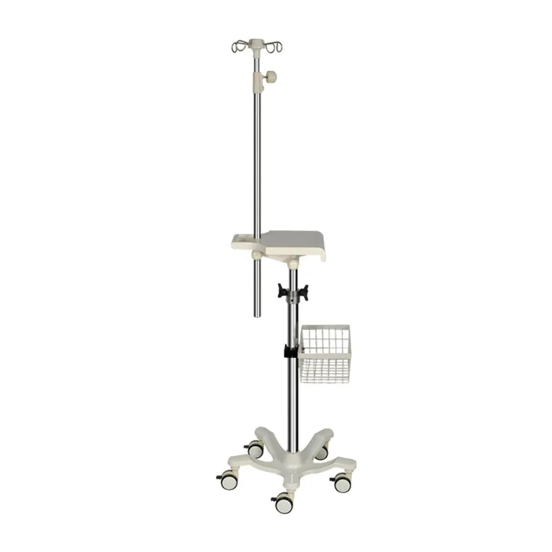 Mobile Multifunction Infusion Stand,Infusion Pump And Syringe Pump Transfer Vehicle Iv Pole Trolley