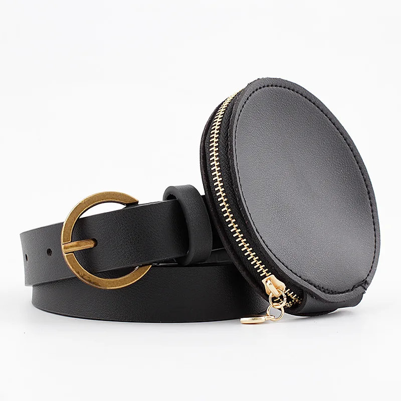 Factory Sale Welcome Custom Women Purse Bag Belt Leather Fanny Pack With Removable Belt Tassel Waist Pouch Fashion Belt Bags
