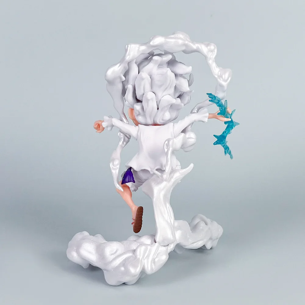 Hot Sale One Pieces action figure SD Nika Luffy Gear 5 fruit awakening model Luffy statue collectible toys