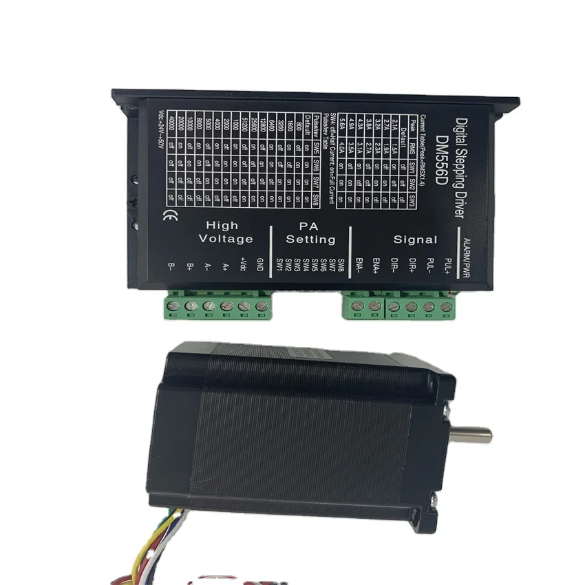 Digital hybrid microstep driver dm542