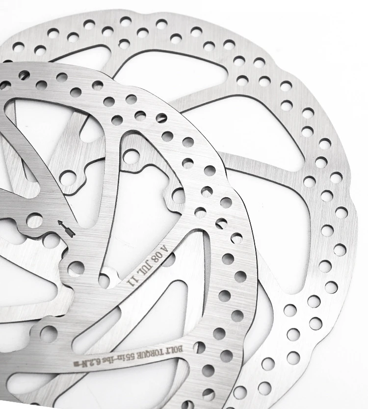 Mountain Bike Disc Brake  160mm Stainless Steel Bicycle Floating Brake Disc Rotor Six Nail Disc Bike Parts