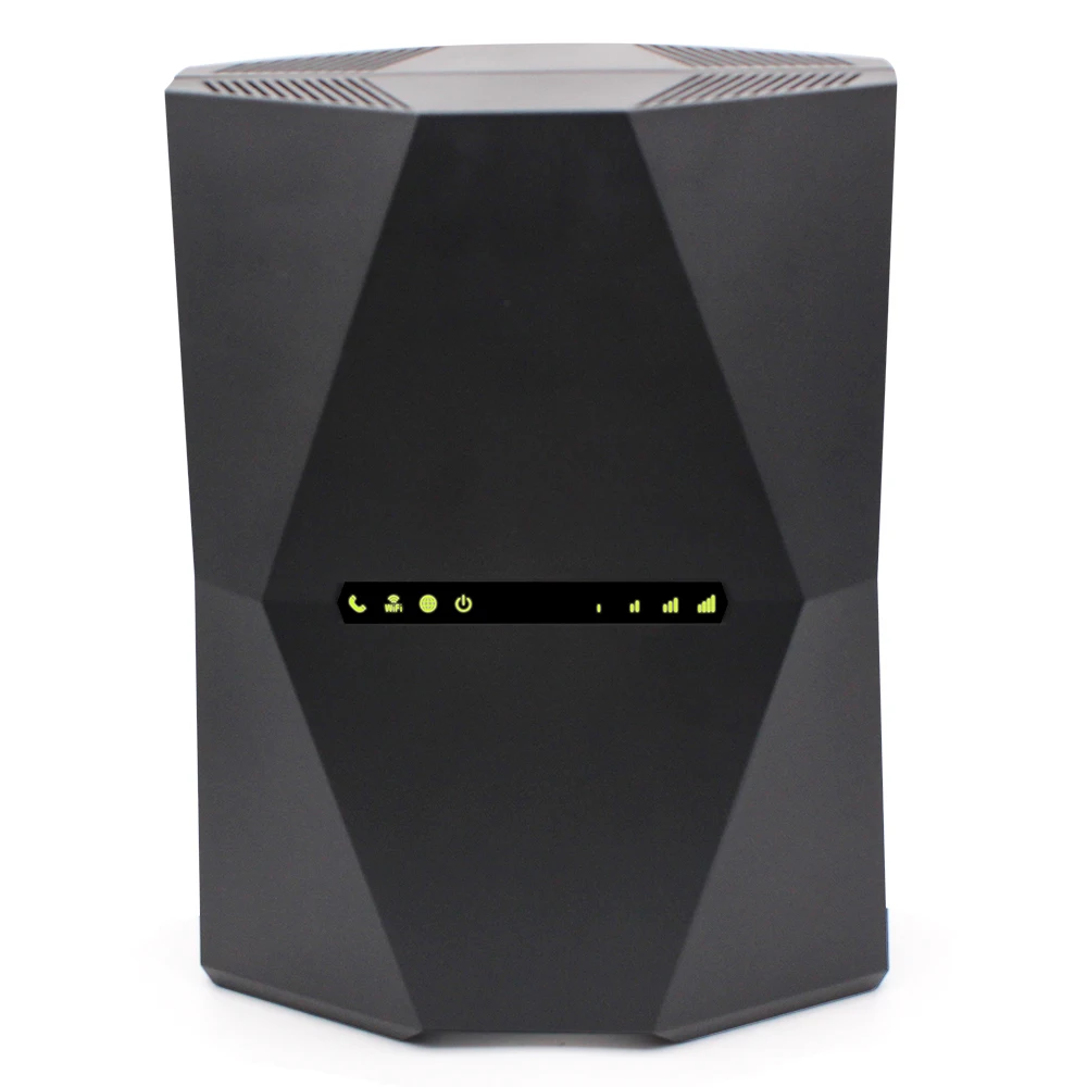 Yeacomm FWA YF-S14P Best Cat12 LTE VoLTE/VoIP CBRS band48 router Gigabit IDU Ethernet 4G CPE Band42/43 WIFI Router with VPN