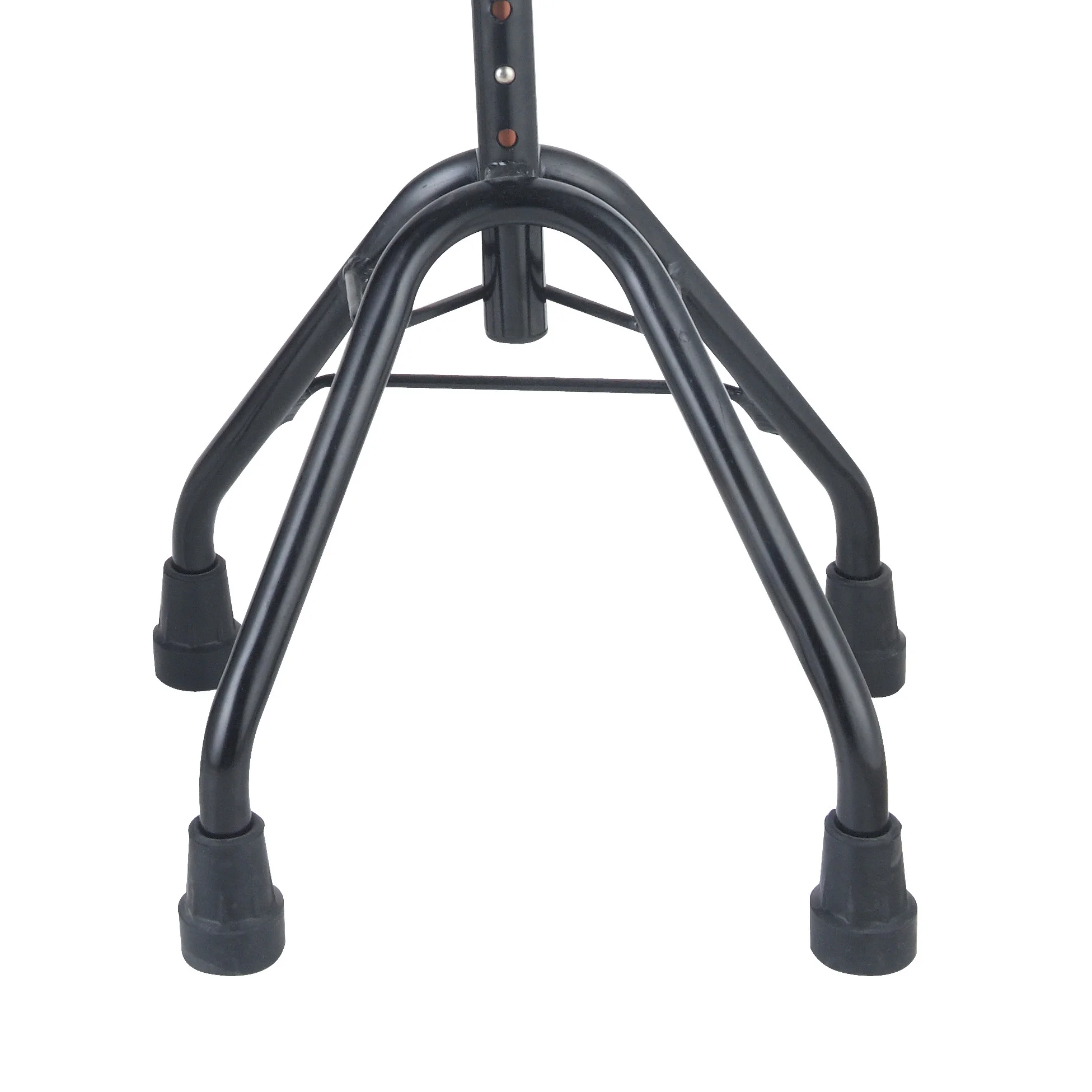 Light weight Ergonomic Handle Adjustable  Quad Walking Cane Quad Stick for disabled  and elder walking aid Stick With Large Base