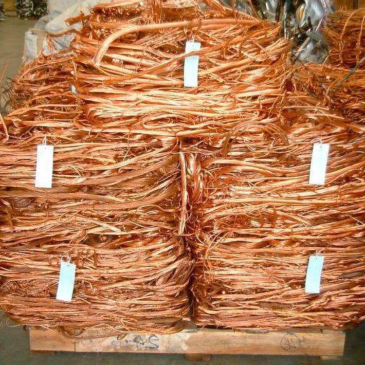 99.99% Pure Copper Scrap Copper Wire Scarps for Water Tube Metal Electrical Cable