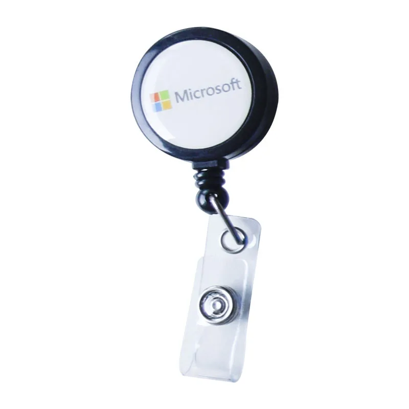 Bestom Customized Retractable Nurse Badge Reel YOYO ID Reel Badge Holder Accessories