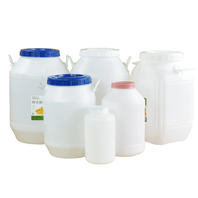 5L 25L 50L Food Grade Plastic Fruits Enzyme Bucket With Inner Lid