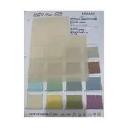 Fabric comfortable candy color style suitable for making outerwear down jacket 100% nylon