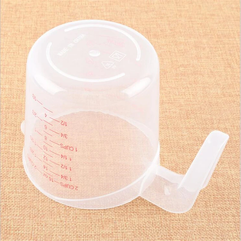 250/500/1000ml термос для хранения еды класс пластмассы пищевых мерный стаканчик на английском языке весы твердого английского фарфора Pour Носик кухонные принадлежности выпечки концентрированная