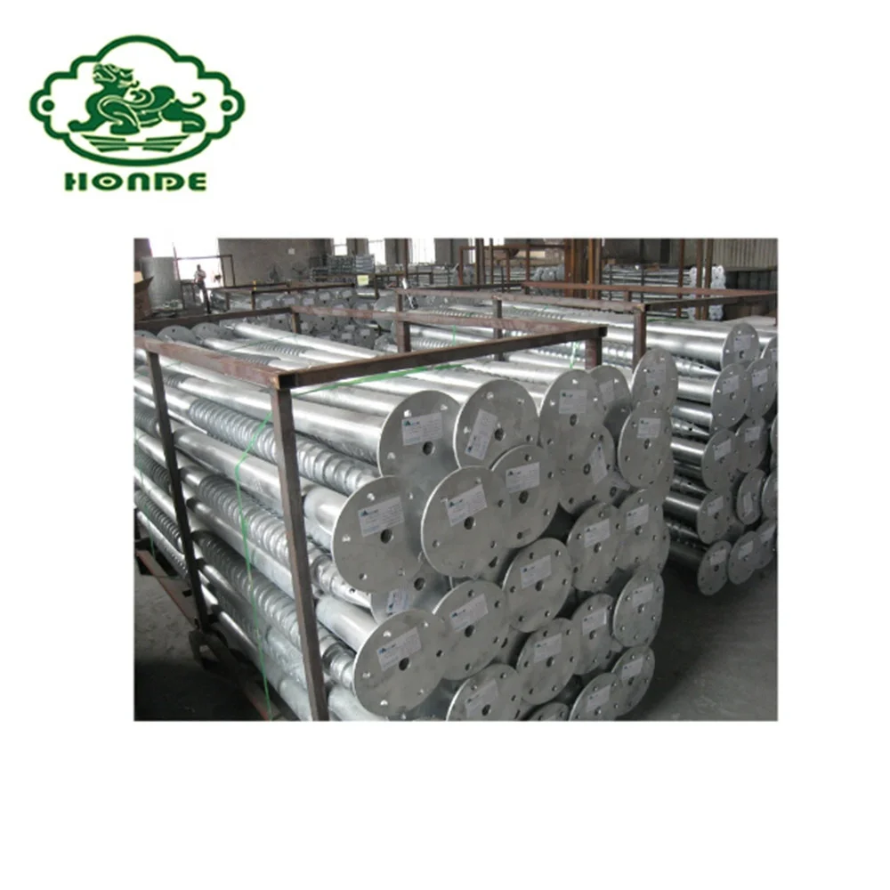 Galvanized steel ground screw post anchor professional manufacturer