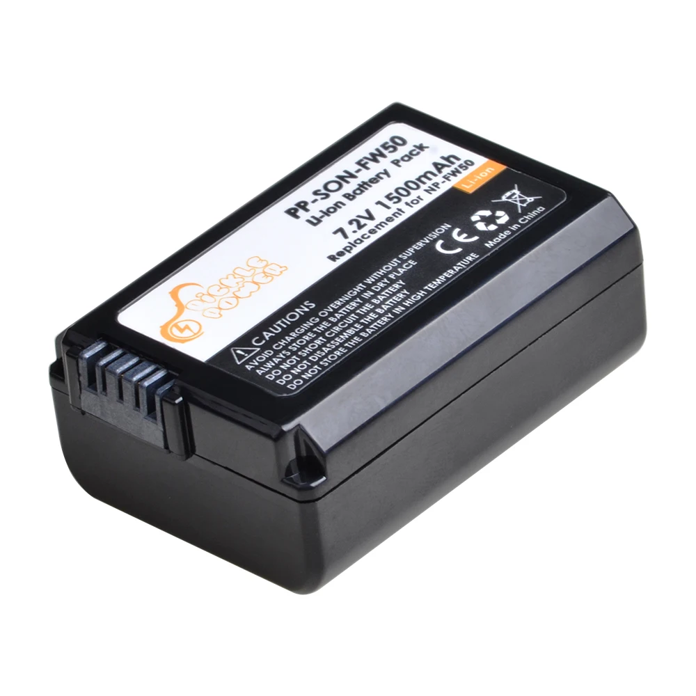 
NP-FW50 NPFW50 Rechargeable Digital Battery for Sony Camera A6000 A6500 A6300 A7 A7II A7RS A7S A7R A5100 