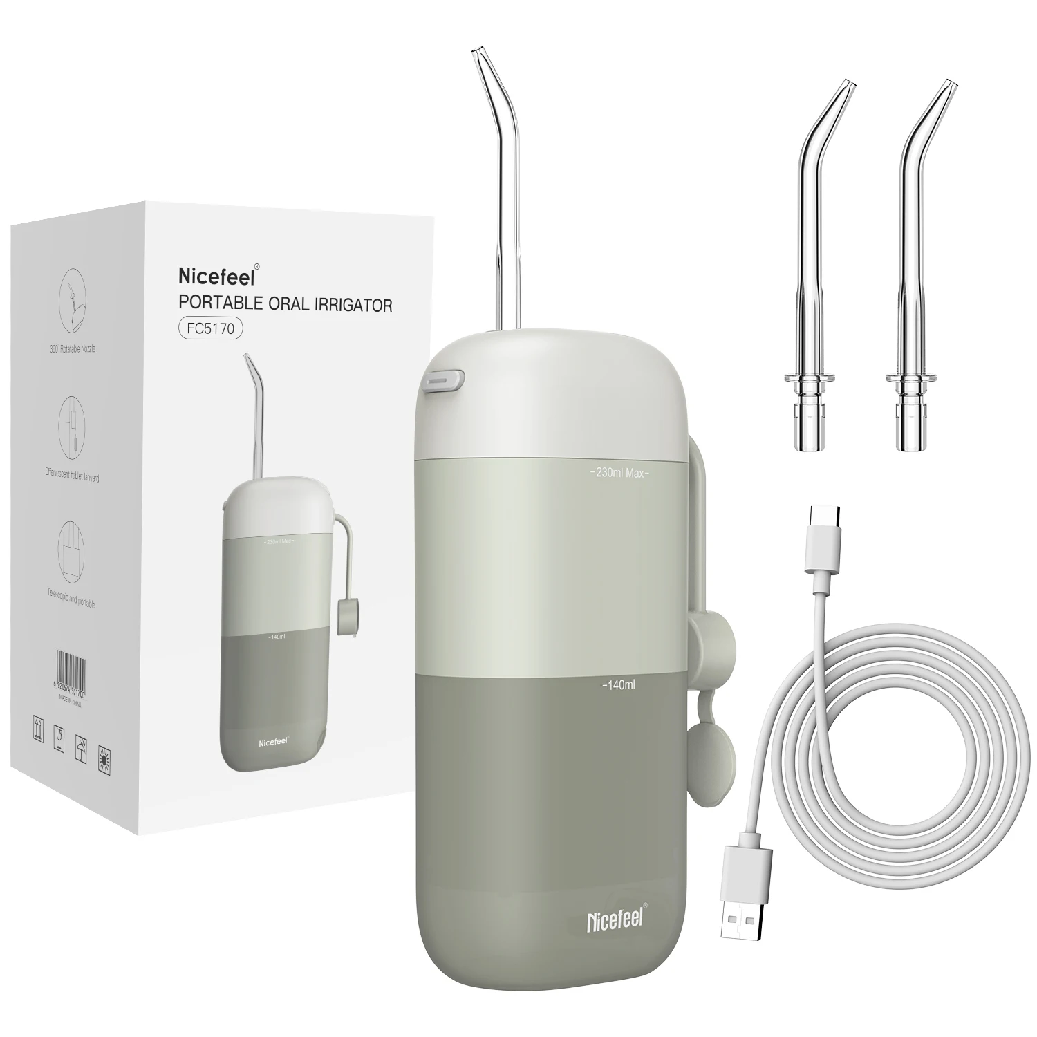 2024 новые продукты ирригатор для полости рта FC5170 Флоссер Электрический Ipx7 стоматологический чистки зубов