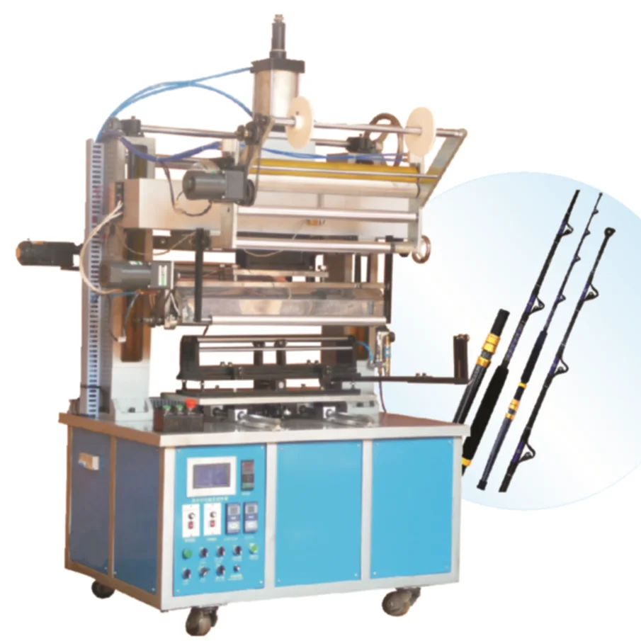 Двойной контроль натяжения, широкая изогнутая машина для теплопередачи удочки