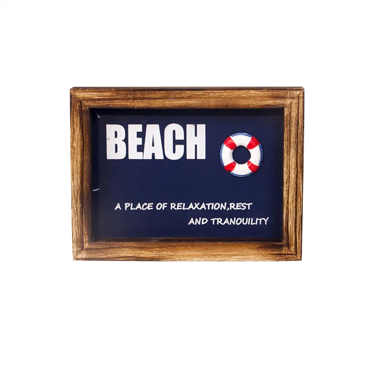 2021 New Design 3 pieces Ocean Beach Decor Art  Beach Decor Themed Beach Wall Decor