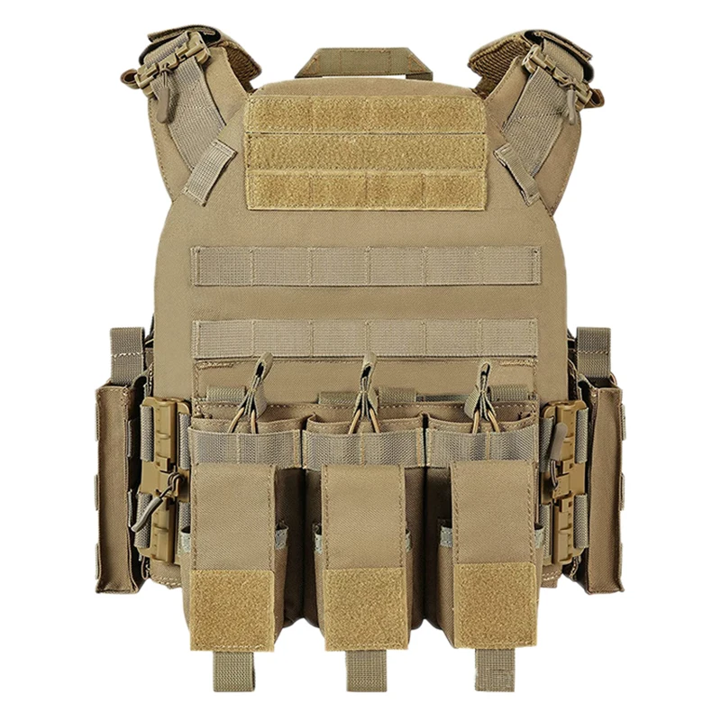 Chengzhi Custom Tactical Security Vest Multicam Combat Plate Carrier Tactical Vest With Molle System Equipment