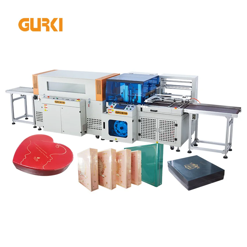 Heat Shrink Automatic Wrapping Machine For Small Perfume Carton Box