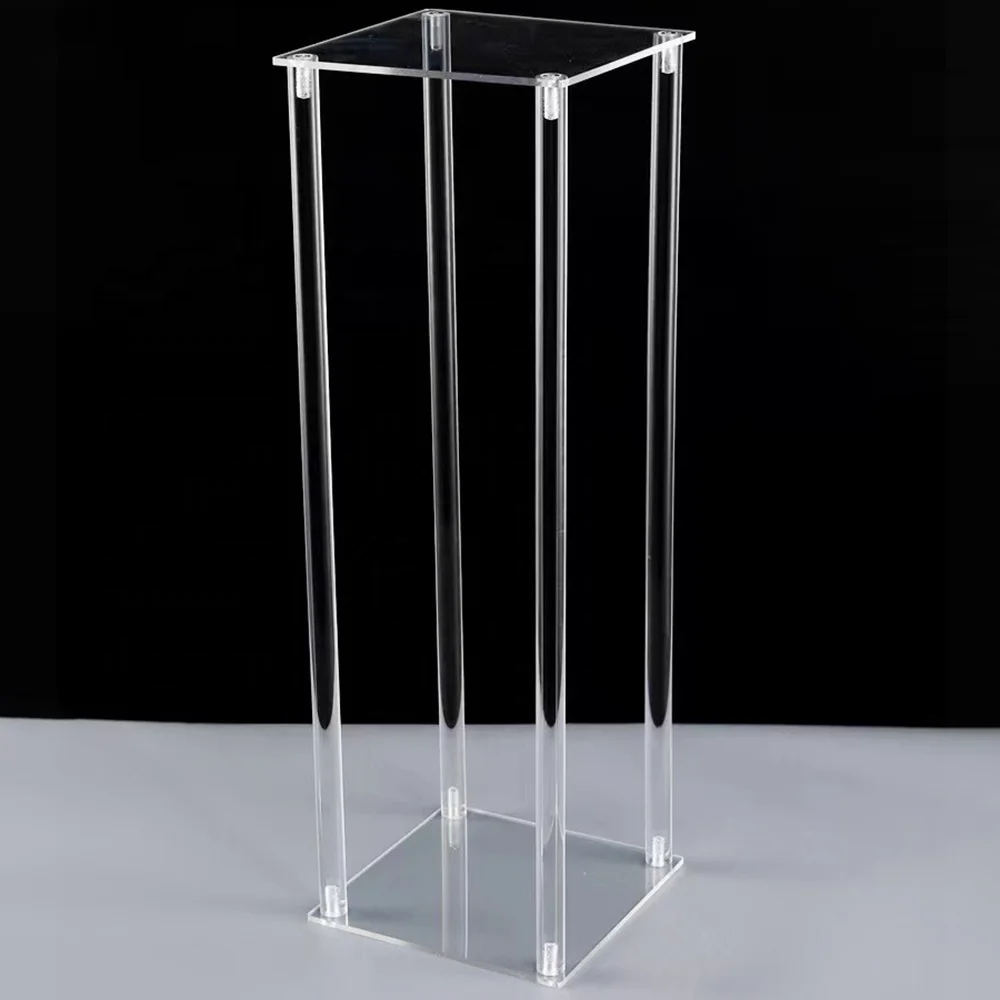 2024 wholesale acrylic flower stand for wedding