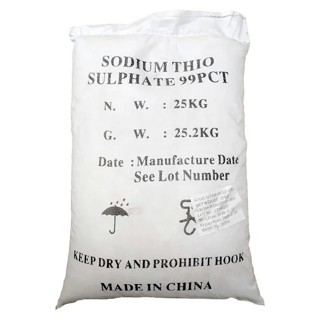 Sodium Thiosulfate Pentahydrate Photo Grade Industrial Grade Anhydrous Grade