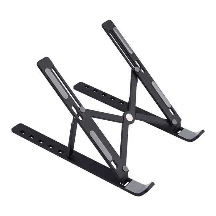 Adjustable Computer Laptop Mounts Holder for Desk tablets 6-position adjustable height Portable Aluminum alloy Stand