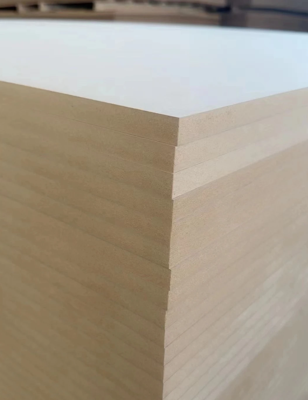 Office Building Materials Laminated Mdf Board Wood Fiber Mdf Boards