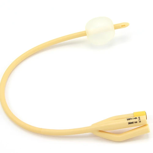 Soft valve Latex Foley Catheter