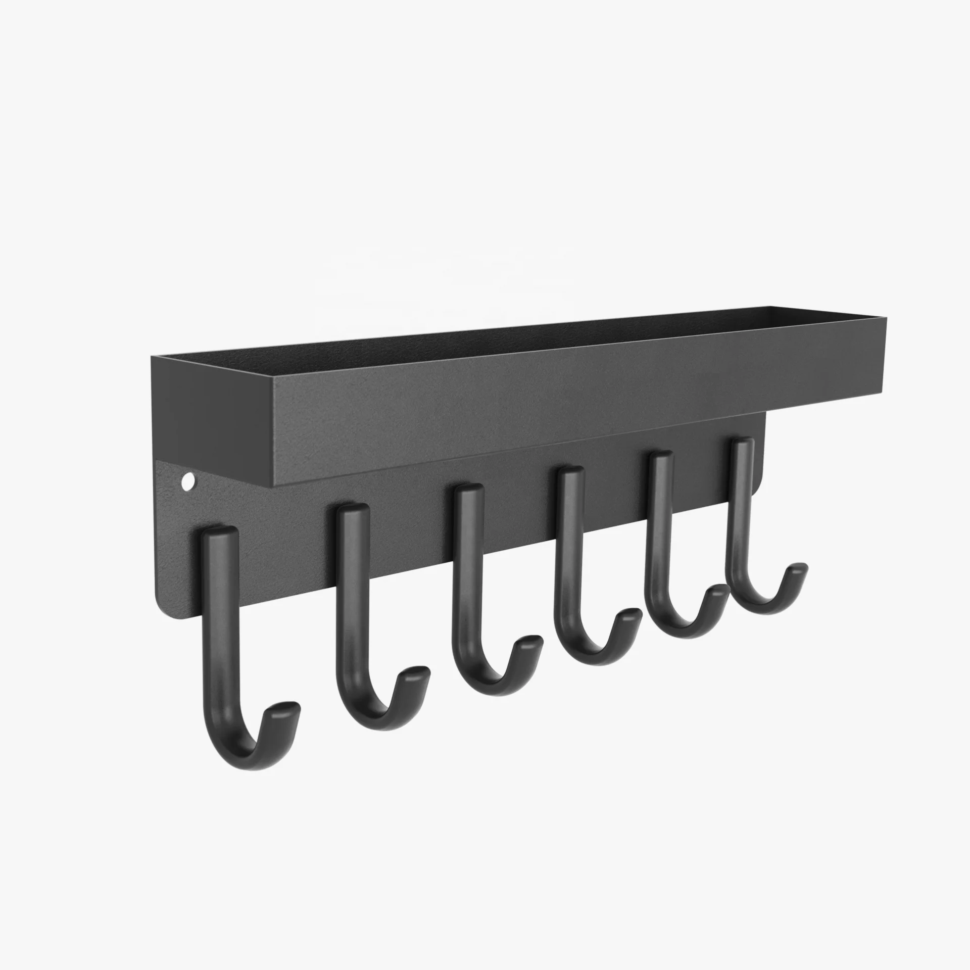 Творческий вход стены отверстие без крыльцо 6 крюк 8 крюк крючок для ключей многофункциональный бесшовные настенная стойка для ключей организатор полка