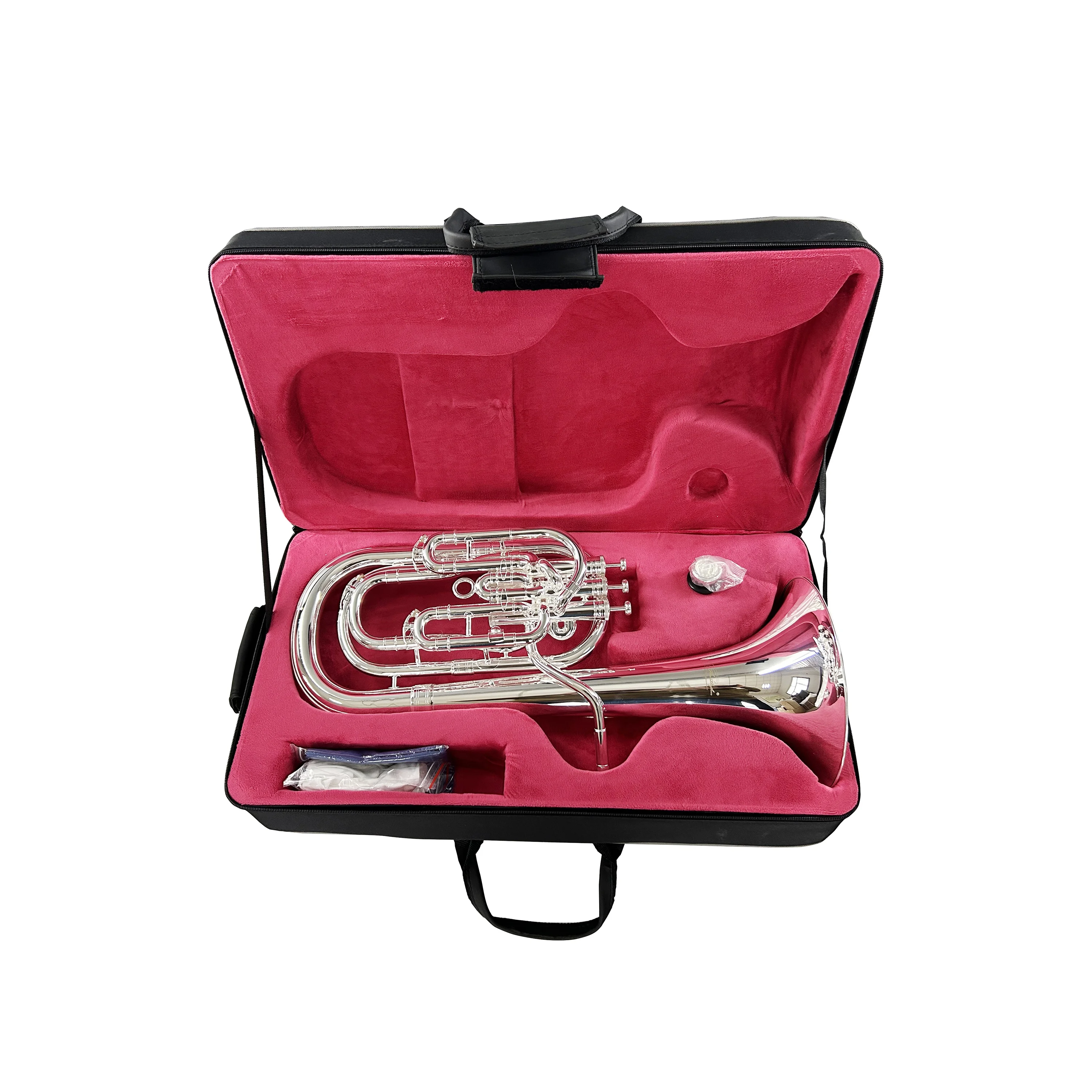 SEASOUND OEM High Quality Silver Plated Baritone Trumpet JYBT756S