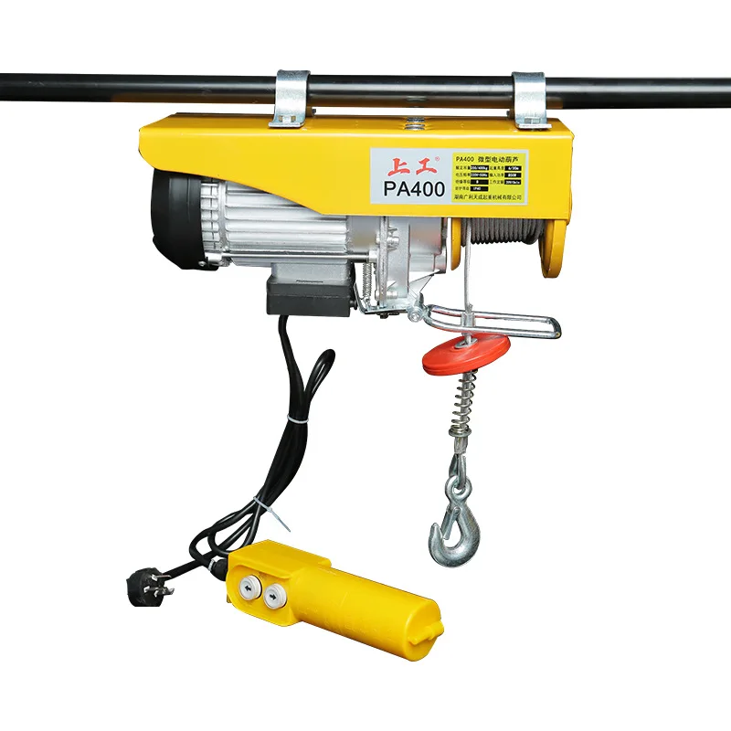 High quality Lifting PA800 400kg 800kg harga mini electric hoist winch