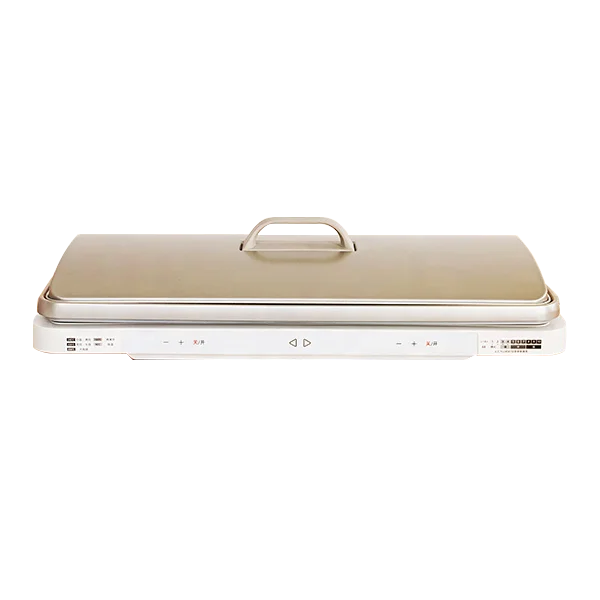 2021New hot sales Multi Functional double burns  electric induction hot plate Hot Pot nonstick frying Pan Electric Grill