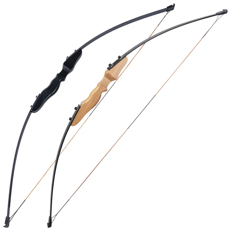 New Chinese Triangular Bow Laminated beech wood bow handle With Arrow Rest Beginner Archery Bow