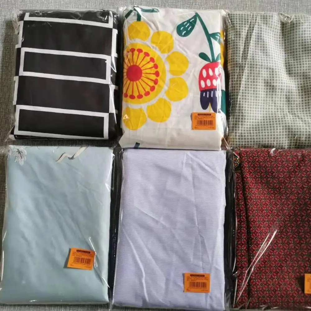 promotional bed sheet made by stock fabric