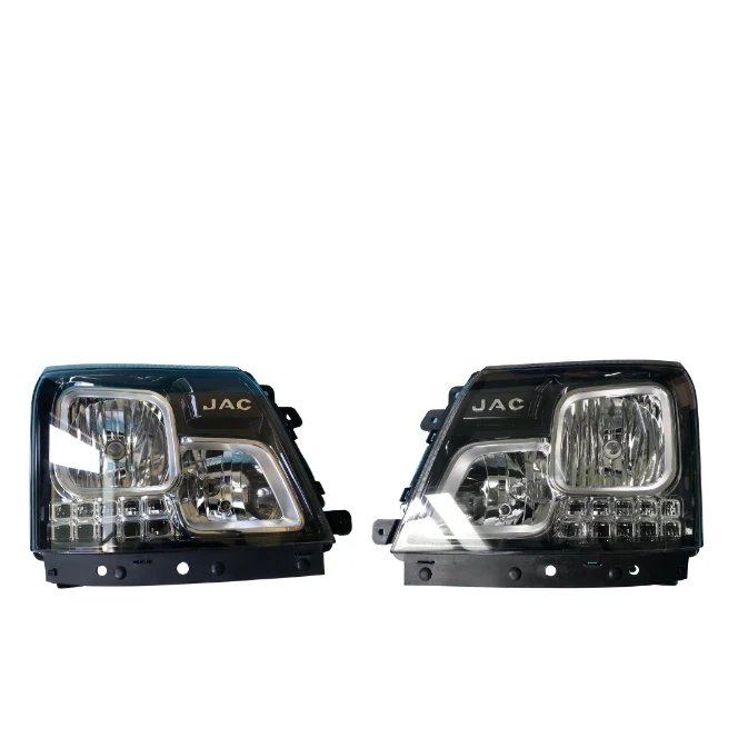 Low price guaranteed quality truck body parts assembly LED headlight assembly for JAC