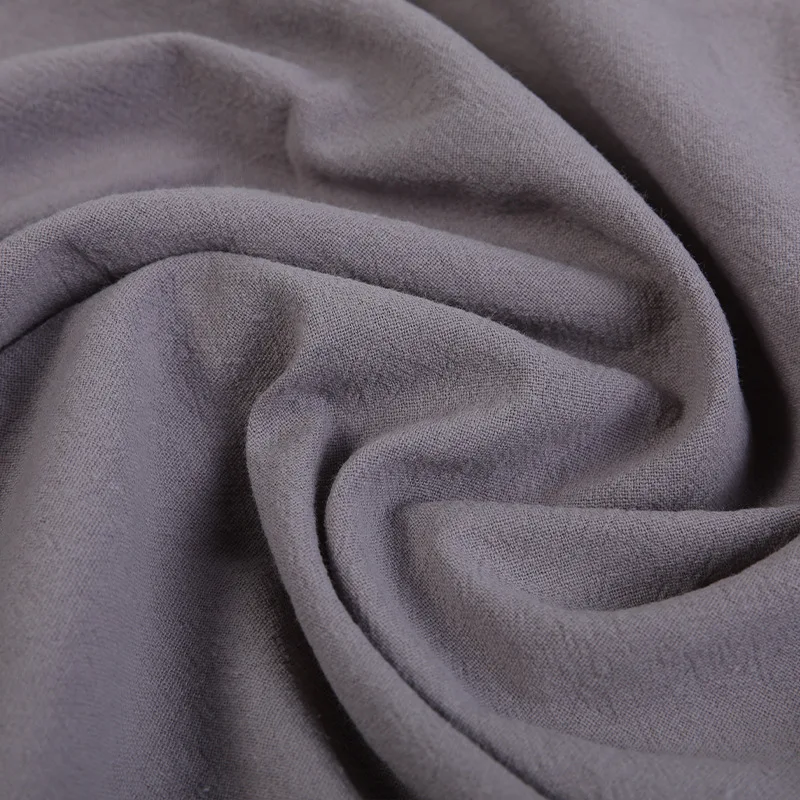 Dansico made Plain Abaya Nida Black Crepe Fabric For Dubai Abaya Made In China