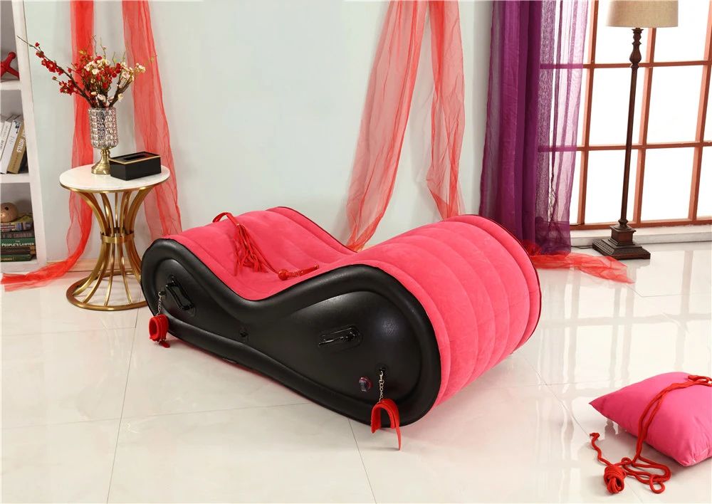 BDSM Inflatable Sofa Sex Furniture for Couples Love Position Chairs Bondage Cuffs Cushion Sex Sofa Furniture