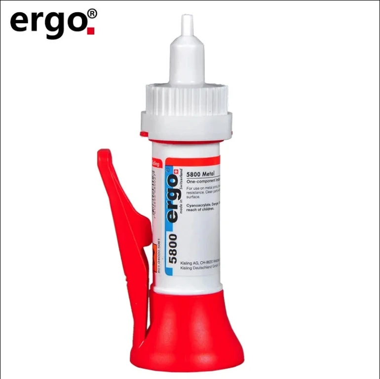 Switzerland Ergo 5800 Super Fast Drying Glue for Metal, Iron, Ceramics, Plastic, High Temperature Resistant 5800 Glue