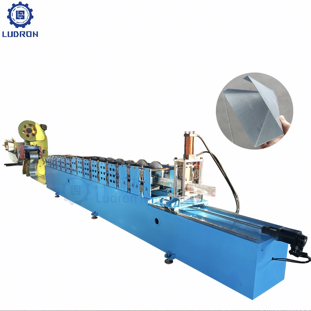 High Speed Steel Frame Structure Cold Rolled Steel Cee Zee Purlin Roll Forming Machine