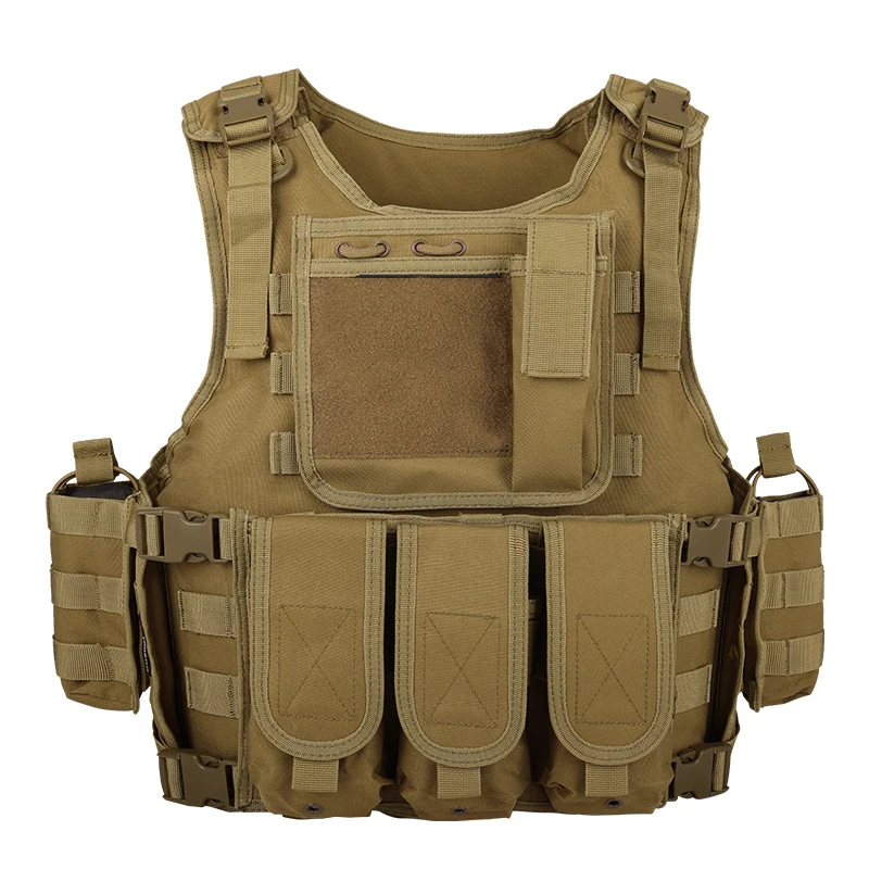 Lightweight Oxford Tactical Safety Body Protection Armor Vest Outdoor Plate Carrier