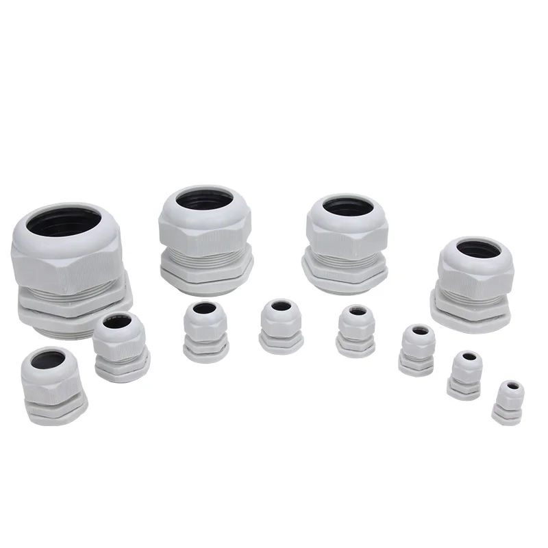PP Nylon Plastic Cable Gland M18 Waterproof IP68