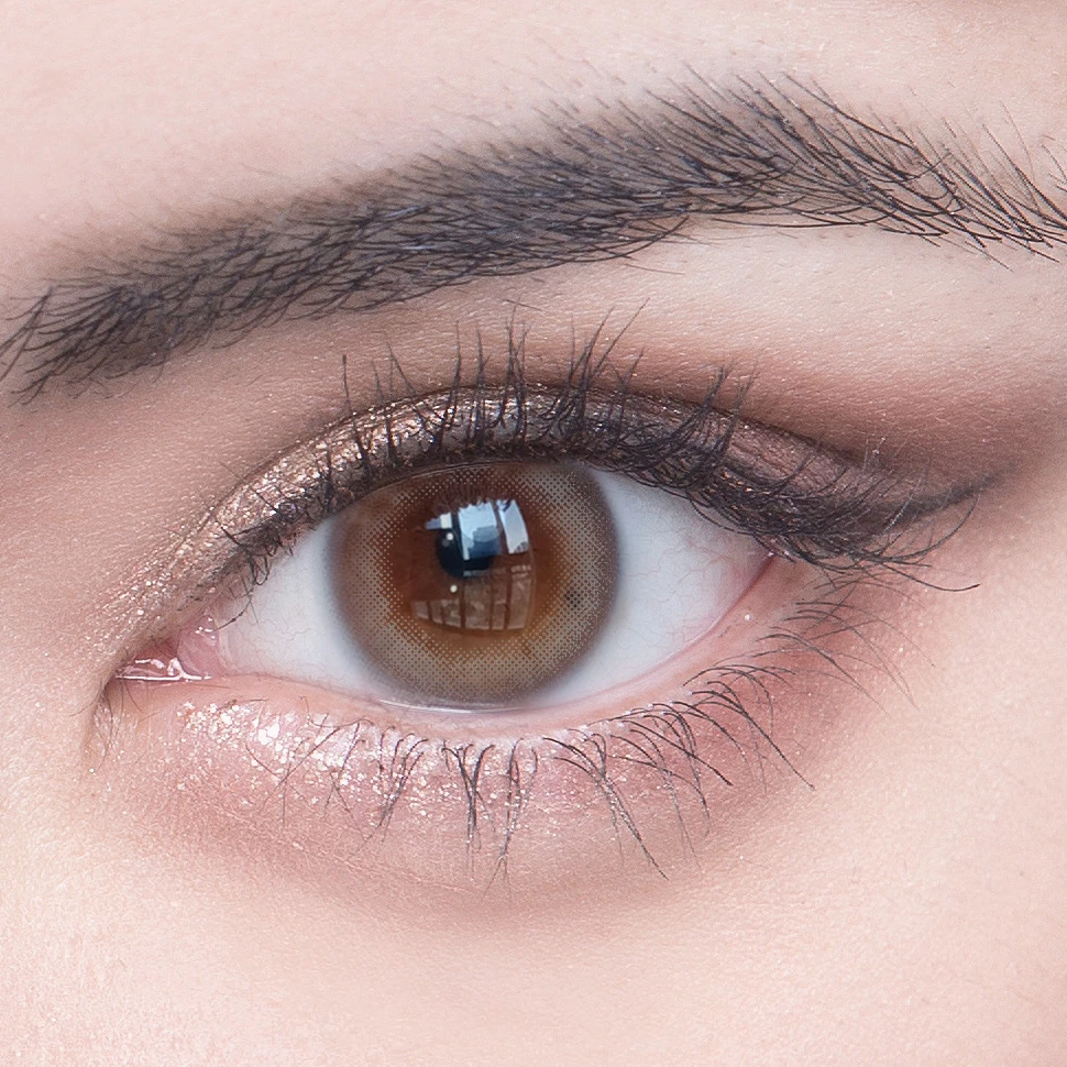 Chinese Supplier 15mm Dark Brown Yearly Disposable Color Contact Lenses Wholesale