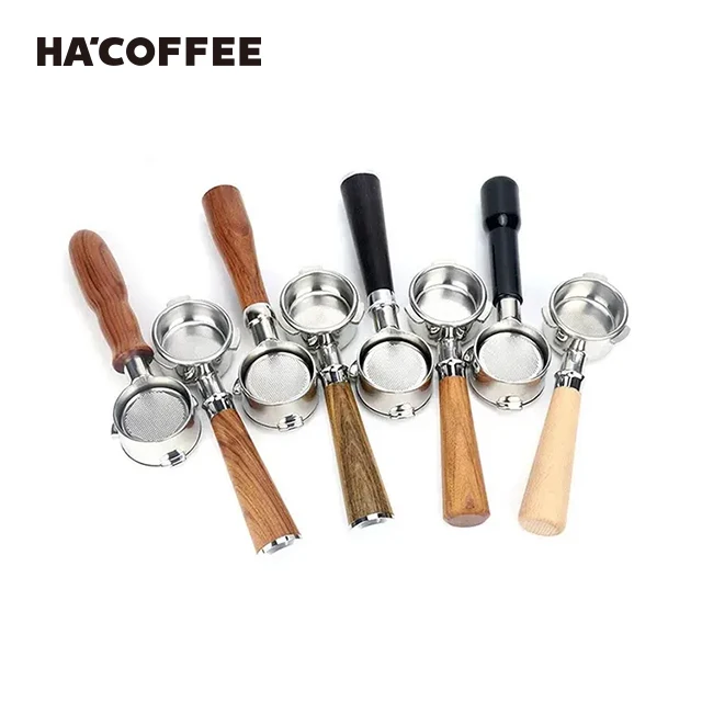 Bottomless 54mm 58mm 51mm Gaggia Coffee Head 2 Ear Breville Espresso Sunbeam Em5300 Delonghi Basket Eco310 Mouth Portafilter