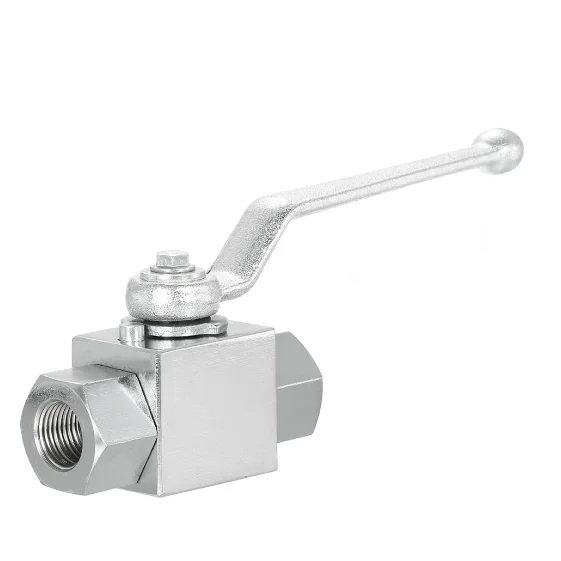 Stainless steel high-pressure ball valve YJZQ hydraulic ball valve KHB  straight-through natural gas high-pressure ball valve