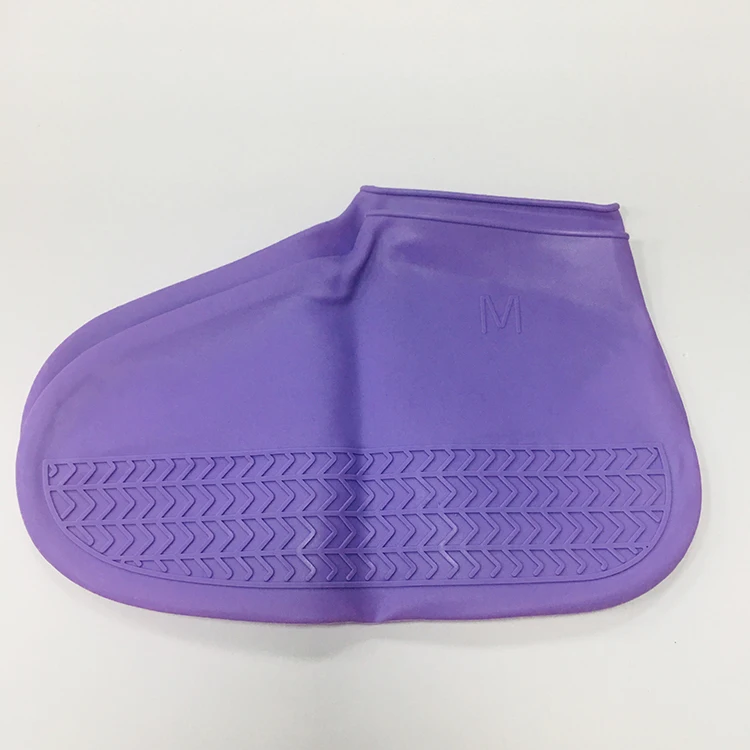 Silicon Protective Rain Shoes Cover Anti-slip Reusable Rubber Waterproof silicone shoe cover