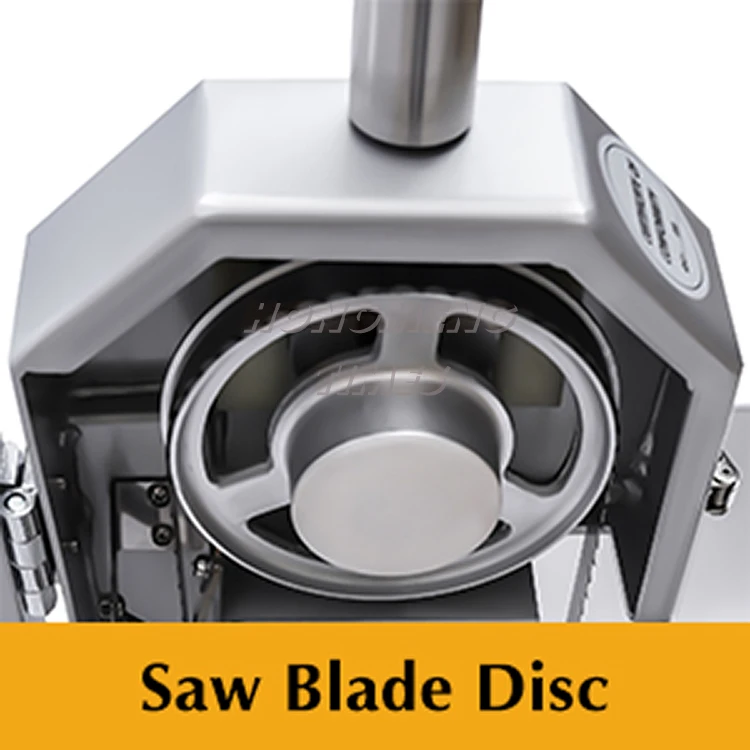 Electric Meat and Bone Saw, Frozen Chicken and Fish Cutter, Commercial Use,  220V