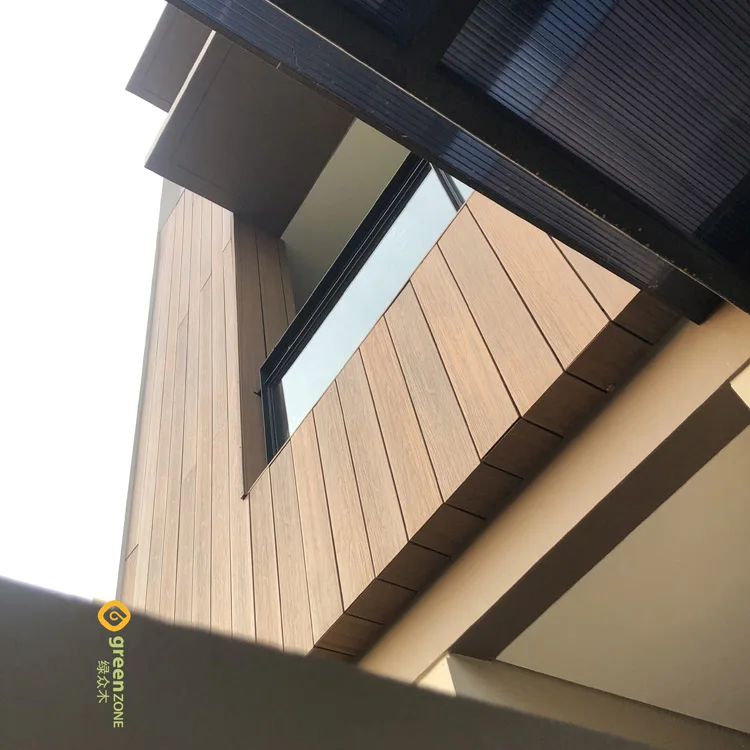 50X50 solid wpc wood plastic composite eco outdoor timber tube