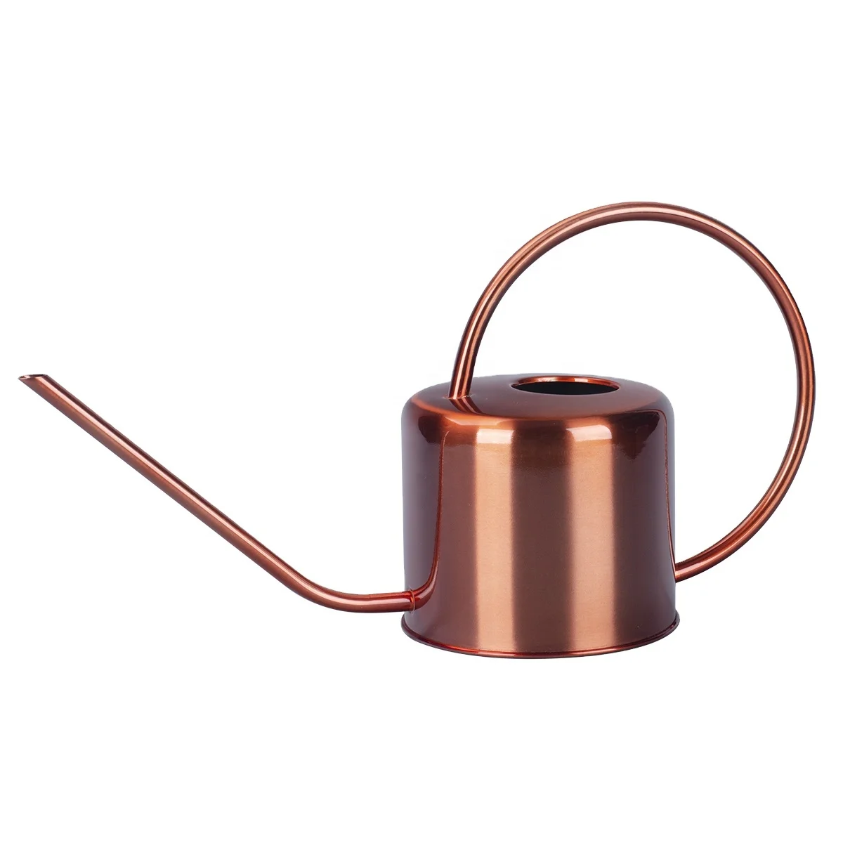 
1.1L Garden and home long nozzle Modern Stainless steel metal watering can 
