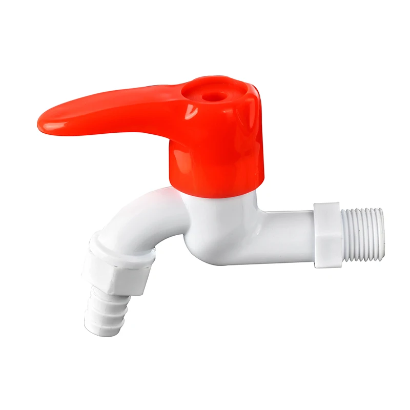 wholesale pvc pp high quality water faucet tap small plastic water faucet Plastic cold hot water pp/ABS/PVC tap bathroom tap