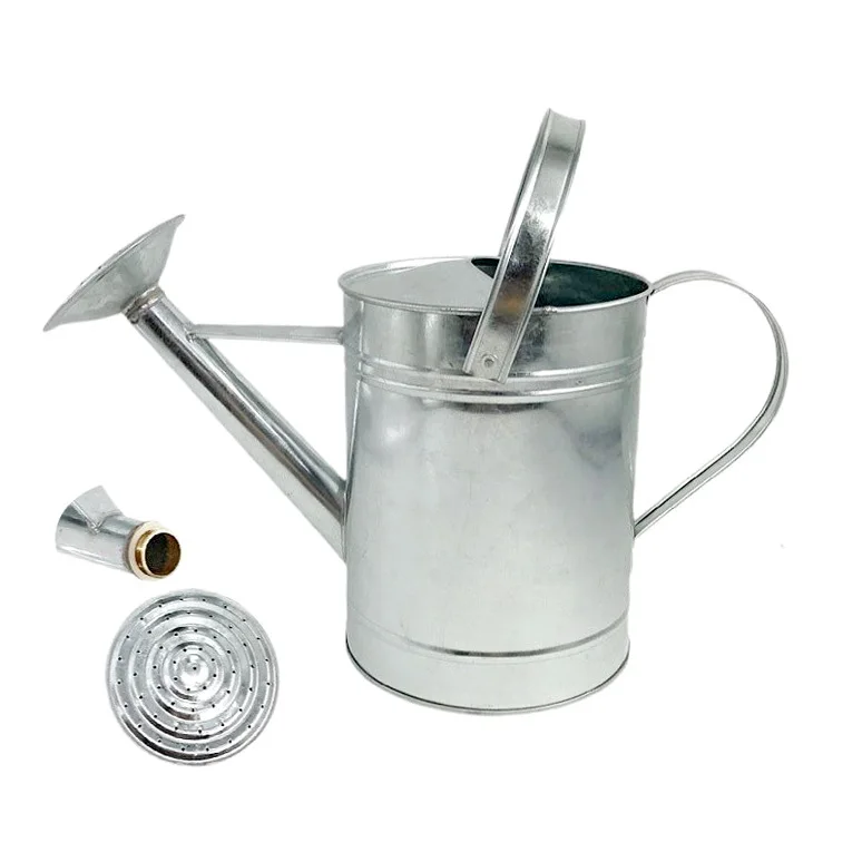 Wholesale Garden Water Cans 3 4 5L Long Spout Galvanized Steel and Zinc Outdoor agricultural Plants Watering Can
