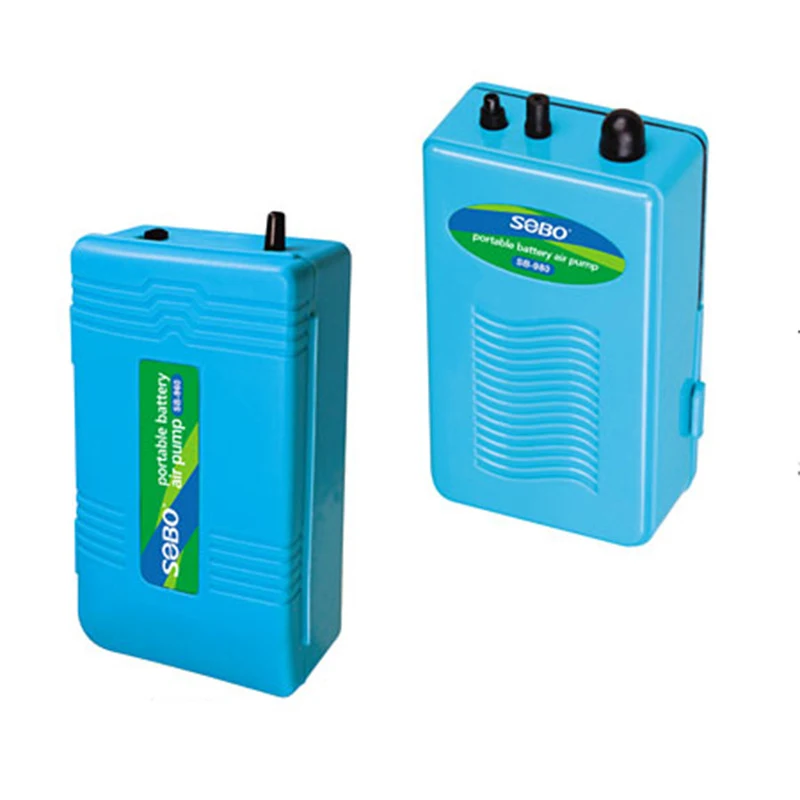 Sobo Wireless Battery 1.5W AC Electric Fishing Aerator Air Pump Battery Operated Aquarium Air Pump