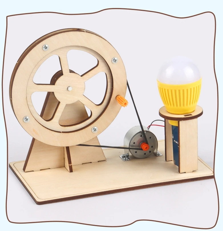 Creative science engineering toys Experiment Kit Manual Power Generation Model educational toys for kids educational equipment