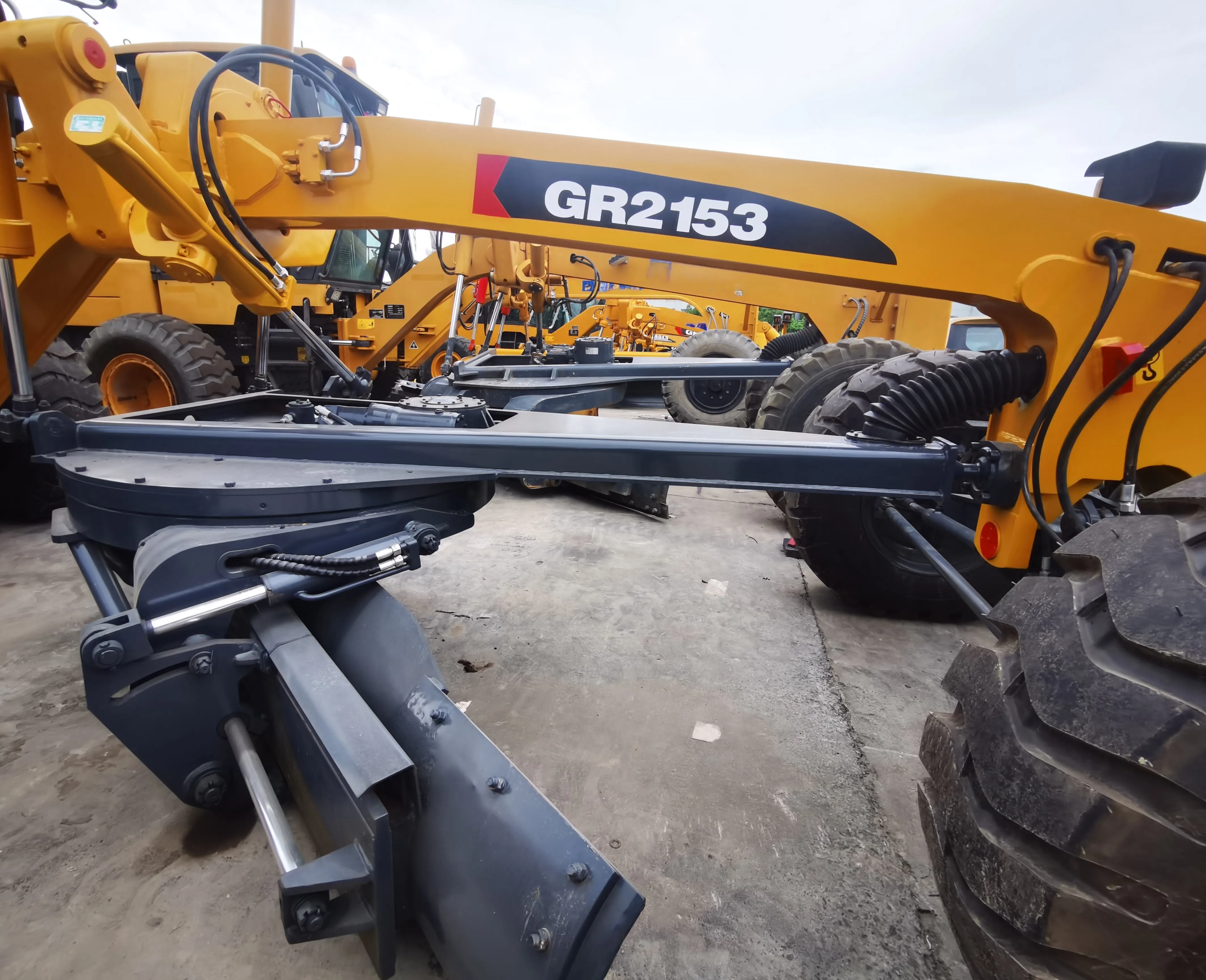 Used 16ton China Grader Model GR2153 169KW second-hand moter grader farm use cheap price foe sale